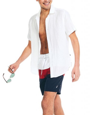 Men's Quick-Dry Colorblocked 8" Swim Trunks Blue $20.82 Swimsuits