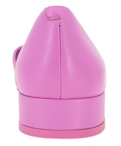 Women's Carolyn Pointy Toe Flats Pink $59.77 Shoes