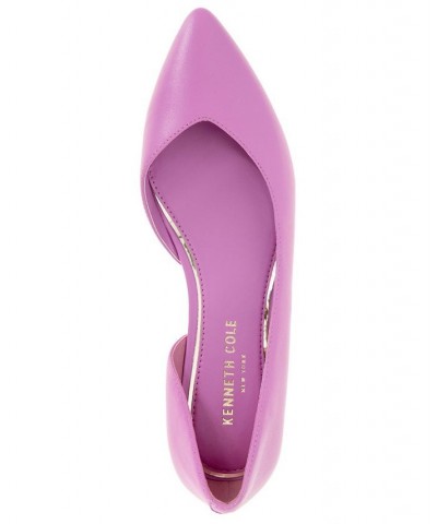 Women's Carolyn Pointy Toe Flats Pink $59.77 Shoes