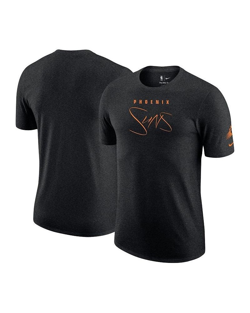 Men's Heather Black Phoenix Suns Courtside Versus Flight Max90 T-shirt $25.85 T-Shirts