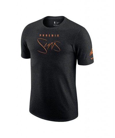 Men's Heather Black Phoenix Suns Courtside Versus Flight Max90 T-shirt $25.85 T-Shirts