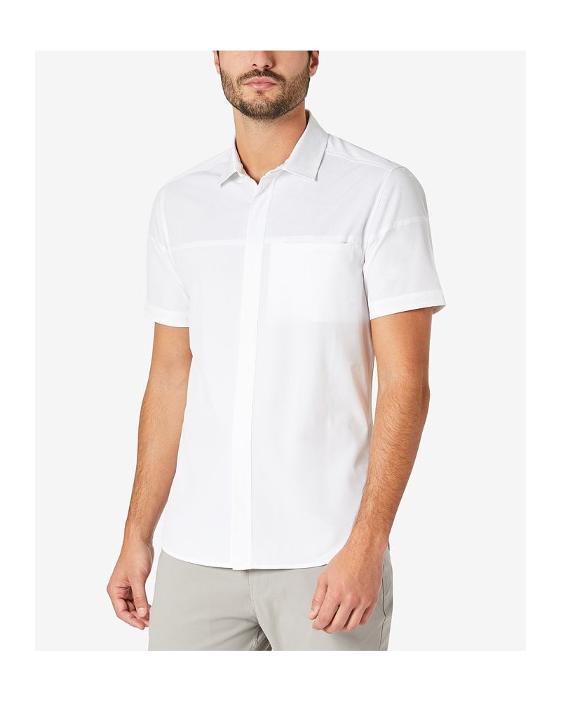 Men's Performance Short-Sleeve Sportshirt White $21.12 Shirts