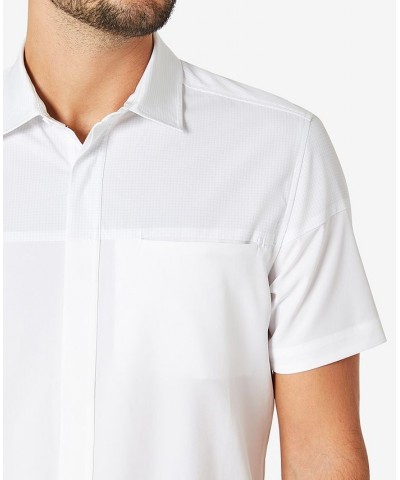 Men's Performance Short-Sleeve Sportshirt White $21.12 Shirts