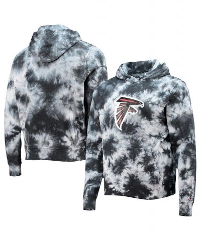 Men's Black Atlanta Falcons Stanley Tie-Dye Pullover Hoodie $45.04 Sweatshirt