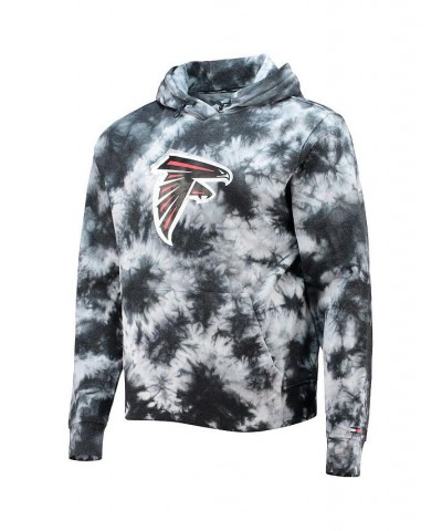 Men's Black Atlanta Falcons Stanley Tie-Dye Pullover Hoodie $45.04 Sweatshirt