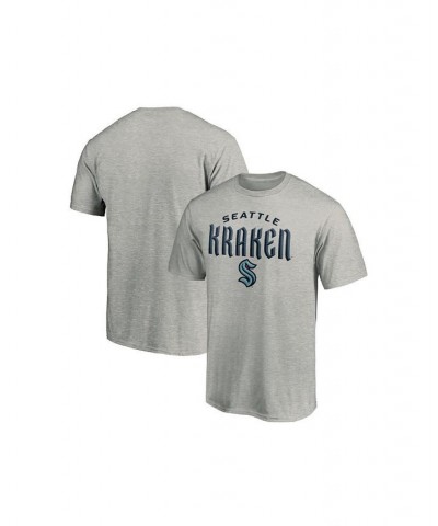 Seattle Kraken Men's Prime Lock-Up T-Shirt $14.88 T-Shirts