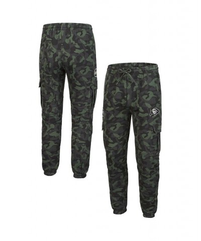 Men's Camo Colorado Buffaloes Logo OHT Military-Inspired Appreciation Code Fleece Pants $28.80 Pants