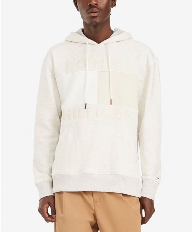 Men's Quinn Drawstring Hoodie Sweatshirt Light Grey Heather $42.72 Sweatshirt