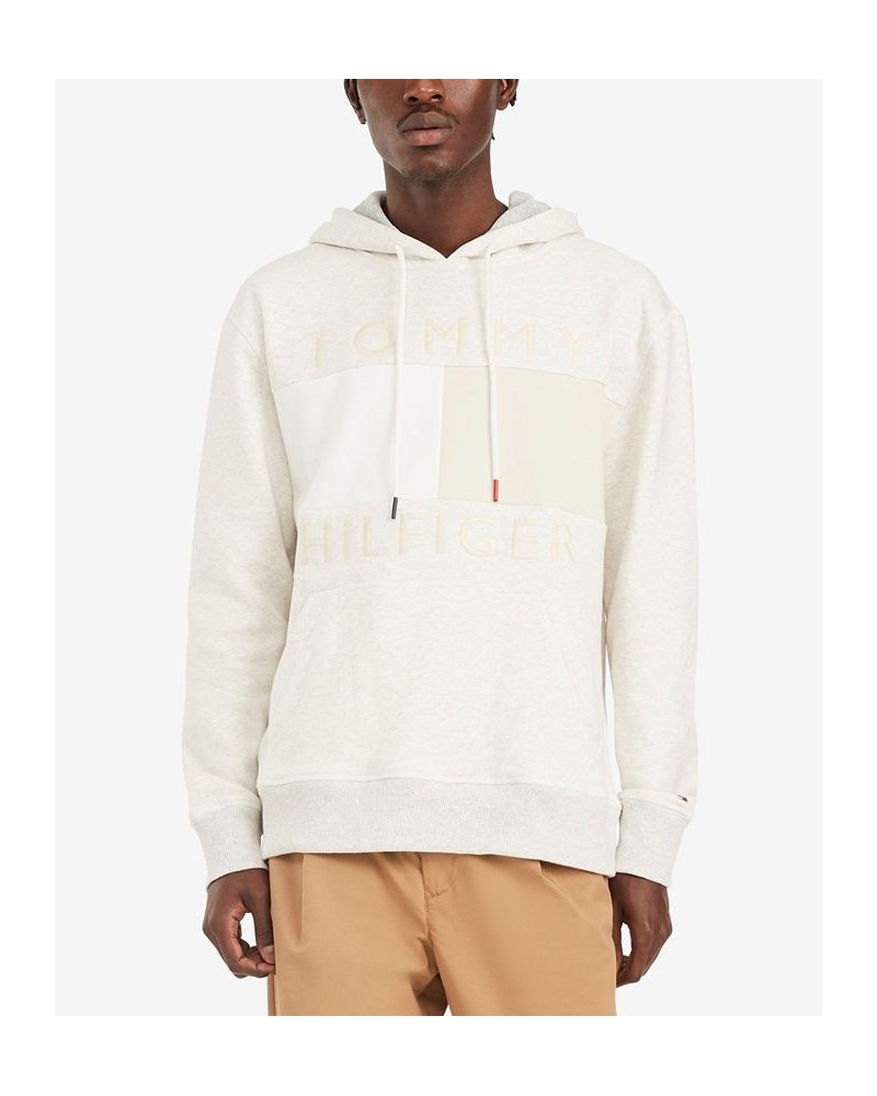 Men's Quinn Drawstring Hoodie Sweatshirt Light Grey Heather $42.72 Sweatshirt