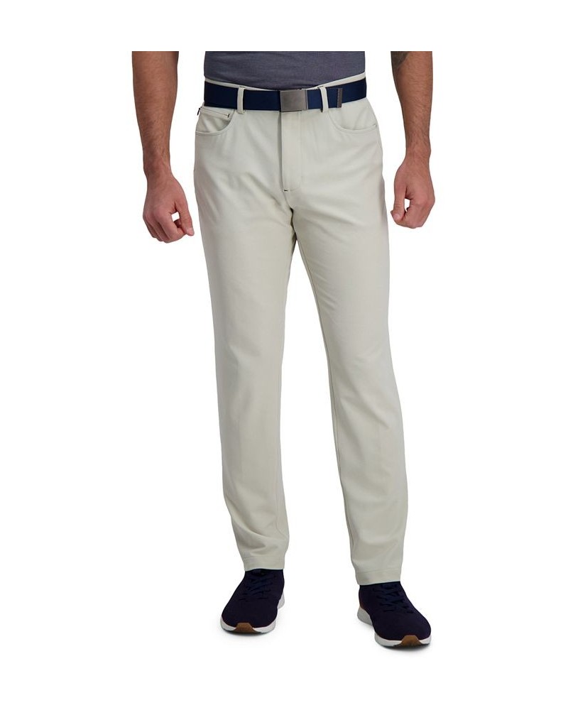 The Active Series™ Slim Fit Flat Front 5-Pocket Tech Pant Tan/Beige $29.69 Pants