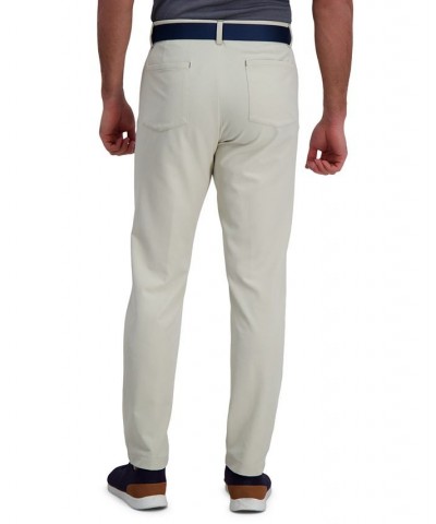 The Active Series™ Slim Fit Flat Front 5-Pocket Tech Pant Tan/Beige $29.69 Pants