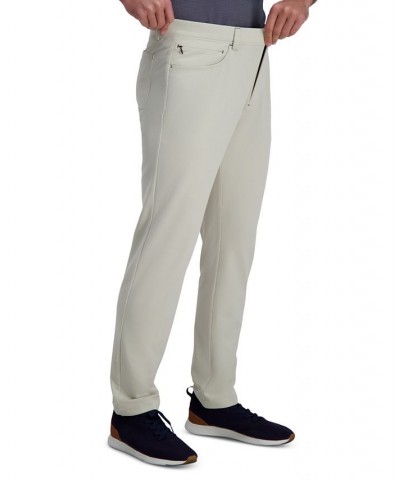 The Active Series™ Slim Fit Flat Front 5-Pocket Tech Pant Tan/Beige $29.69 Pants