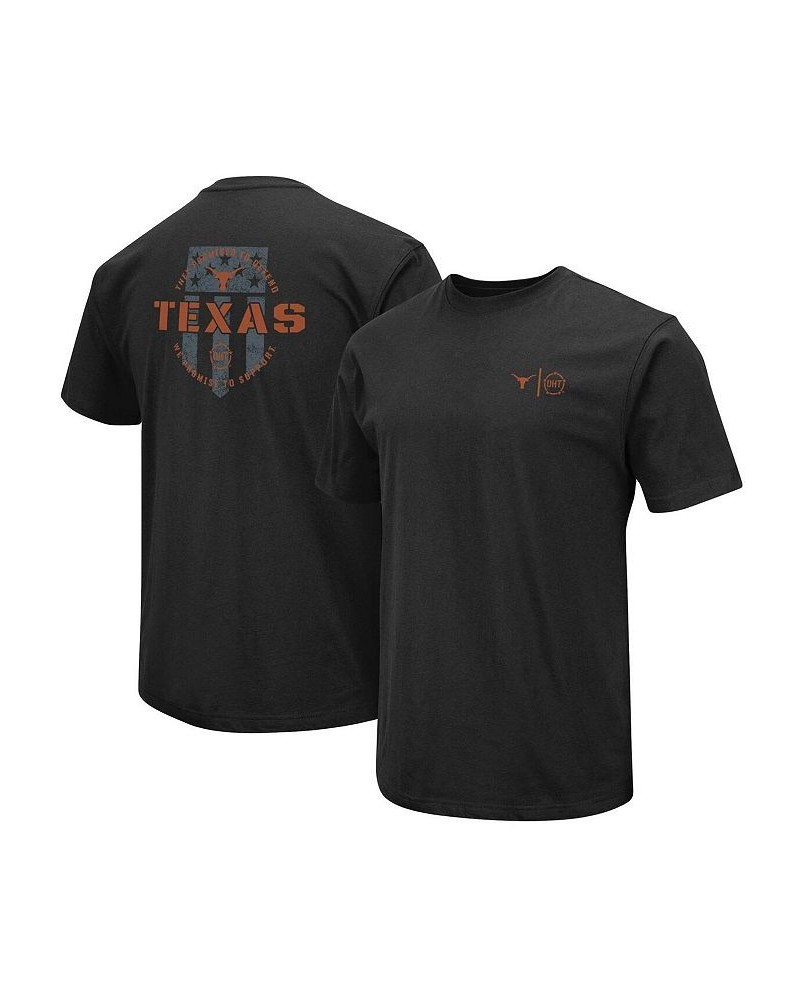 Men's Black Texas Longhorns OHT Military-Inspired Appreciation T-shirt $23.84 T-Shirts