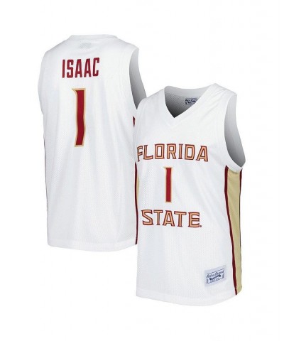 Men's Jonathan Isaac White Florida State Seminoles Alumni Commemorative Replica Basketball Jersey $62.40 Jersey