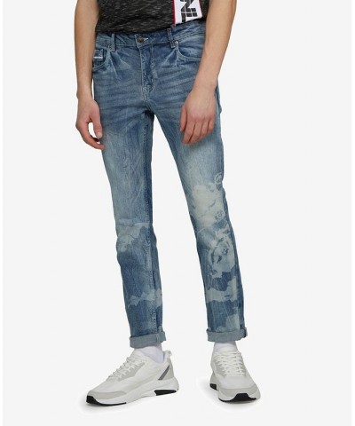 Men's Skinny Fit Rhino Wrap Stretch Jeans Medium Wash $36.66 Jeans