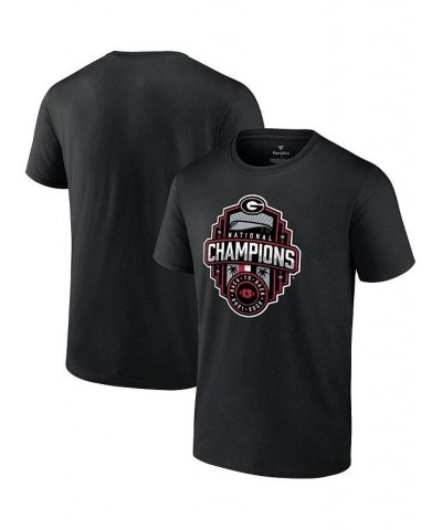 Men's Branded Black Georgia Bulldogs College Football Playoff 2022 National Champions Official Logo T-shirt $19.20 T-Shirts