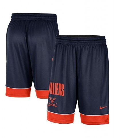 Men's Navy, Orange Virginia Cavaliers Fast Break Performance Shorts $20.15 Shorts