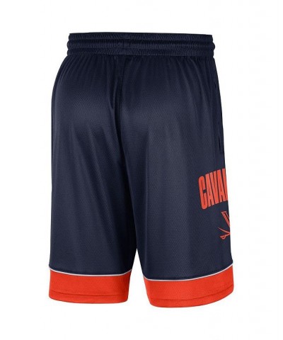 Men's Navy, Orange Virginia Cavaliers Fast Break Performance Shorts $20.15 Shorts