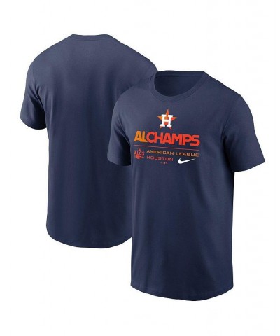 Men's Navy Houston Astros 2022 American League Champions T-Shirt $26.78 T-Shirts