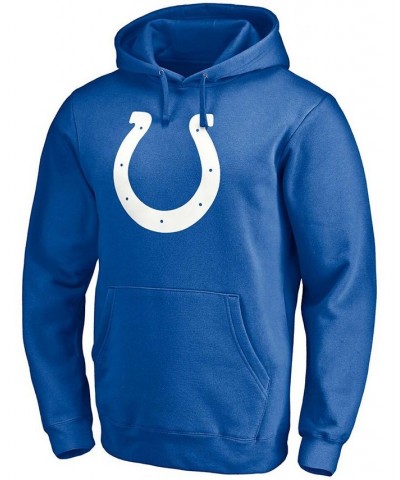 Men's Darius Leonard Royal Indianapolis Colts Player Icon Name and Number Pullover Hoodie $33.65 Sweatshirt