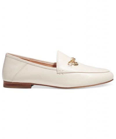 Women's Hanna Chained Loafers White $68.25 Shoes