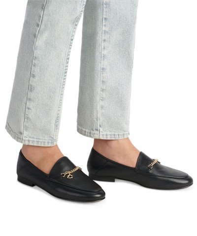 Women's Hanna Chained Loafers White $68.25 Shoes