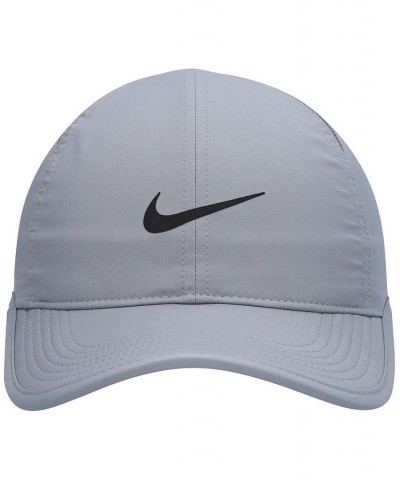 Men's Gray Featherlight Performance Adjustable Hat $20.87 Hats