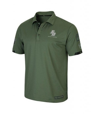 Men's Olive San Diego Toreros OHT Military-Inspired Appreciation Echo Polo Shirt $24.60 Polo Shirts