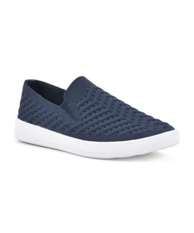 Women's Courage Slip-On Sneakers Silver $31.74 Shoes