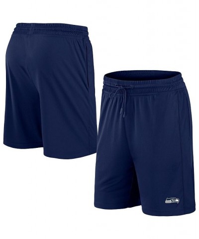 Men's Branded College Navy Seattle Seahawks Break It Loose Shorts $17.55 Shorts