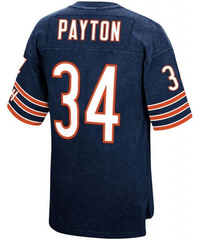 Men's Walter Payton Navy Chicago Bears Retired Player Name Number Acid Wash Top $37.20 T-Shirts