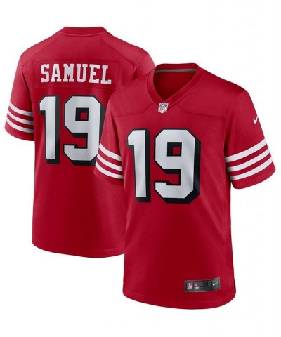 Men's Deebo Samuel Scarlet San Francisco 49ers Alternate Player Game Jersey $47.08 Jersey