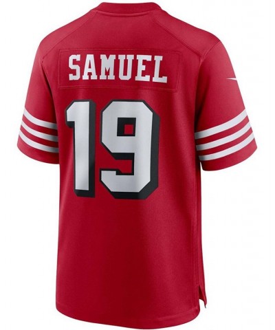 Men's Deebo Samuel Scarlet San Francisco 49ers Alternate Player Game Jersey $47.08 Jersey