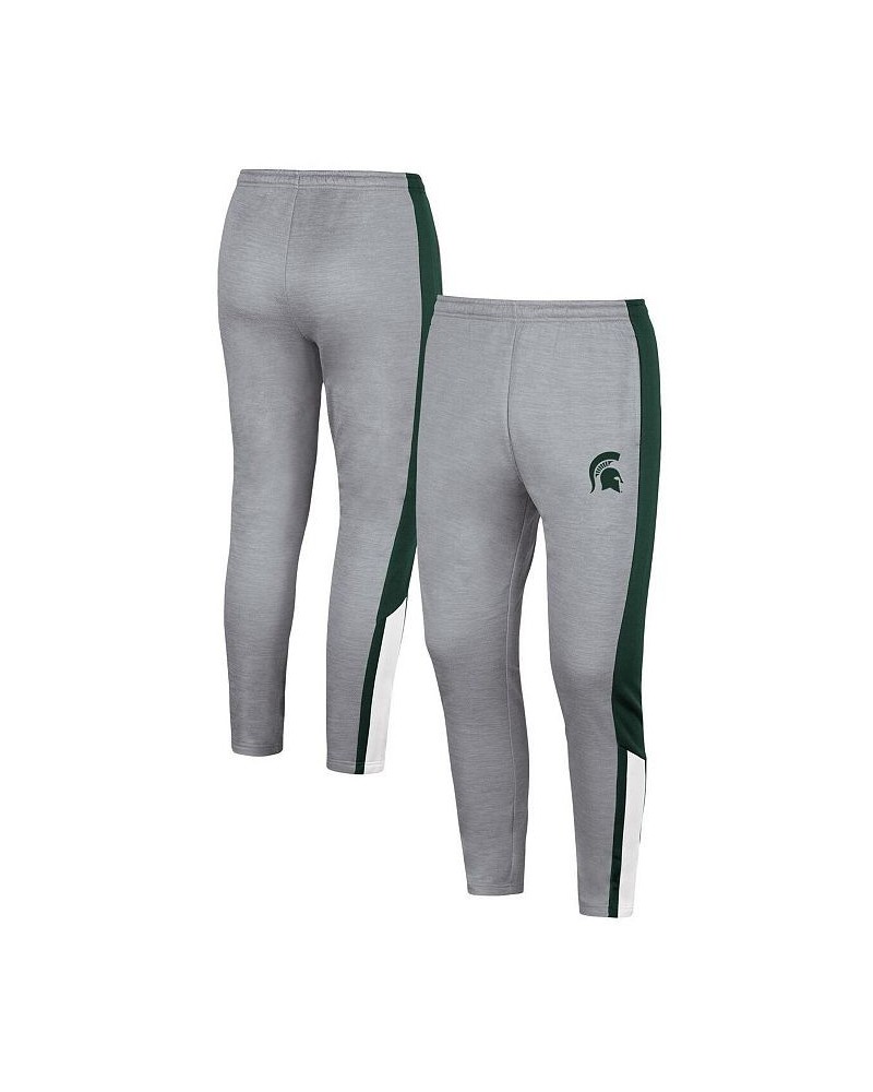 Men's Gray Michigan State Spartans Up Top Pants $30.24 Pants