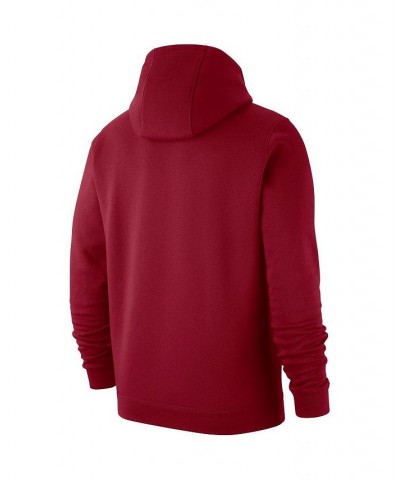 Men's Cardinal Stanford Cardinal Basketball Icon Club Fleece Pullover Hoodie $39.95 Sweatshirt