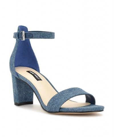 Women's Pruce Ankle Strap Block Heel Sandals PD07 $43.56 Shoes