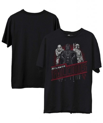 Men's Black Atlanta Falcons Empire Star Wars T-shirt $20.51 T-Shirts