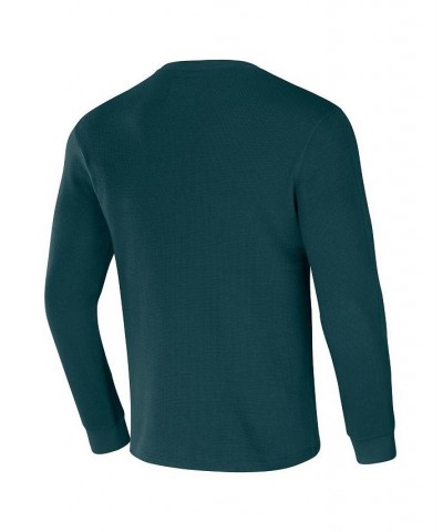 Men's NFL x Darius Rucker Collection by Midnight Green Philadelphia Eagles Long Sleeve Thermal T-shirt $21.60 T-Shirts