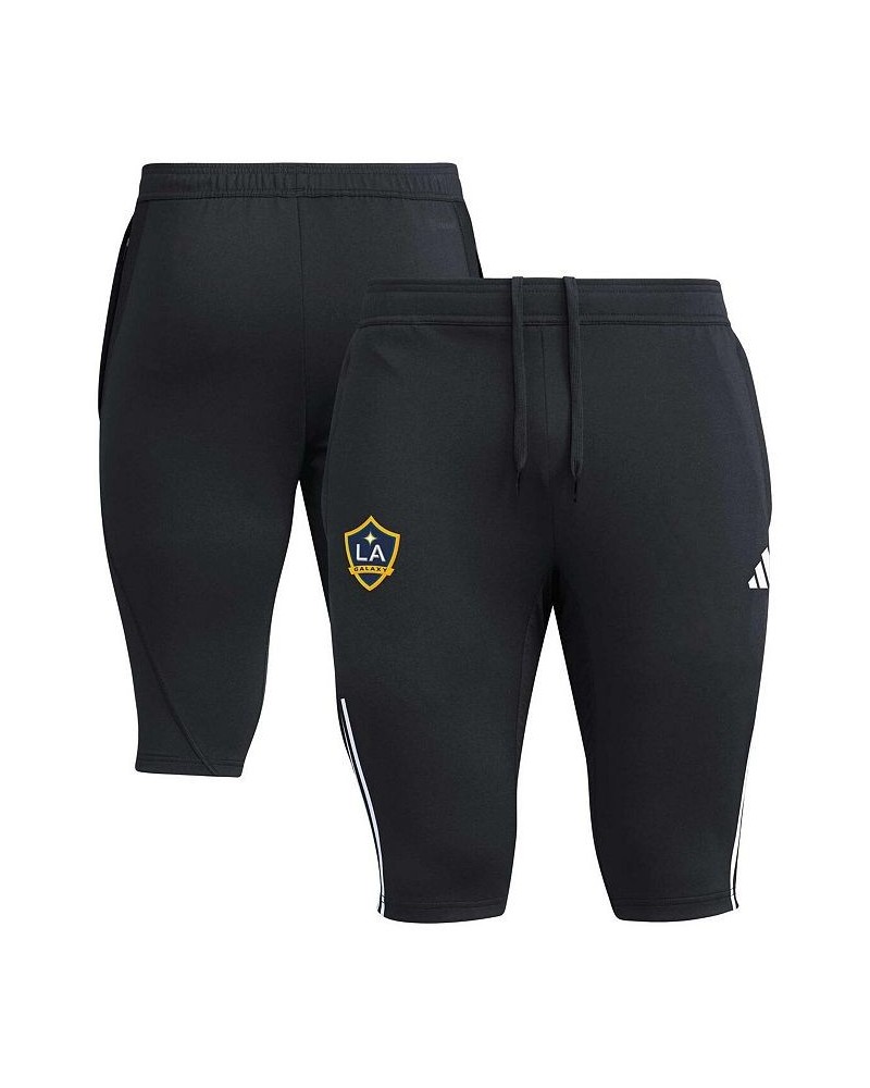 Men's Black LA Galaxy 2023 On-Field Training AEROREADY Half Pants $41.24 Shorts