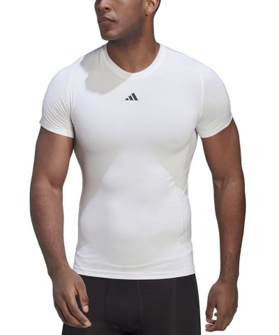 Men's Techfit Performance Training T-Shirt White $13.65 T-Shirts