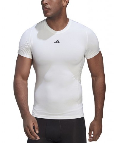 Men's Techfit Performance Training T-Shirt White $13.65 T-Shirts