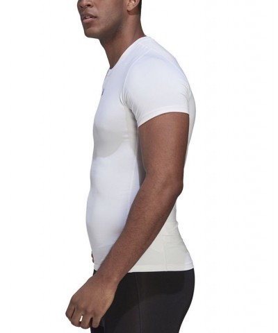 Men's Techfit Performance Training T-Shirt White $13.65 T-Shirts