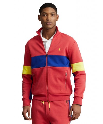 Men's Double-Knit Mesh Track Jacket PD04 $56.88 Jackets