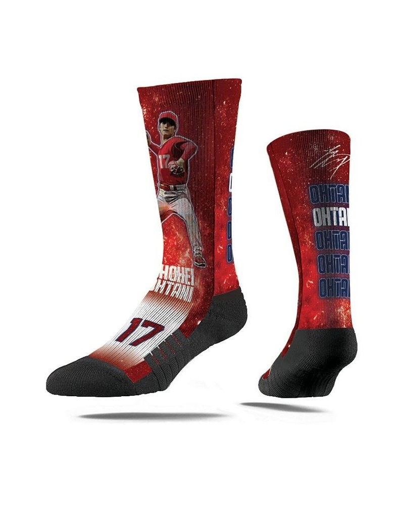 Men's Shohei Ohtani Los Angeles Angels Galaxy Crew Socks $16.63 Socks