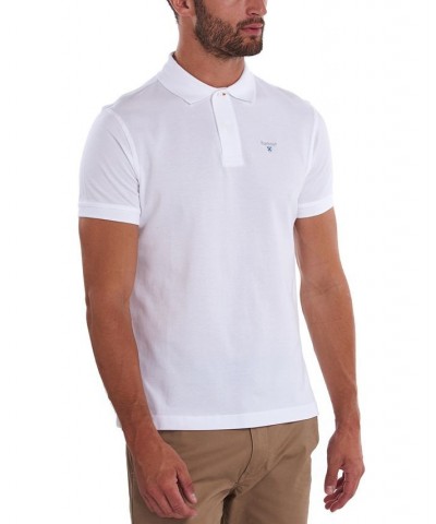 Men's Sport Polo Shirt White $41.65 Polo Shirts