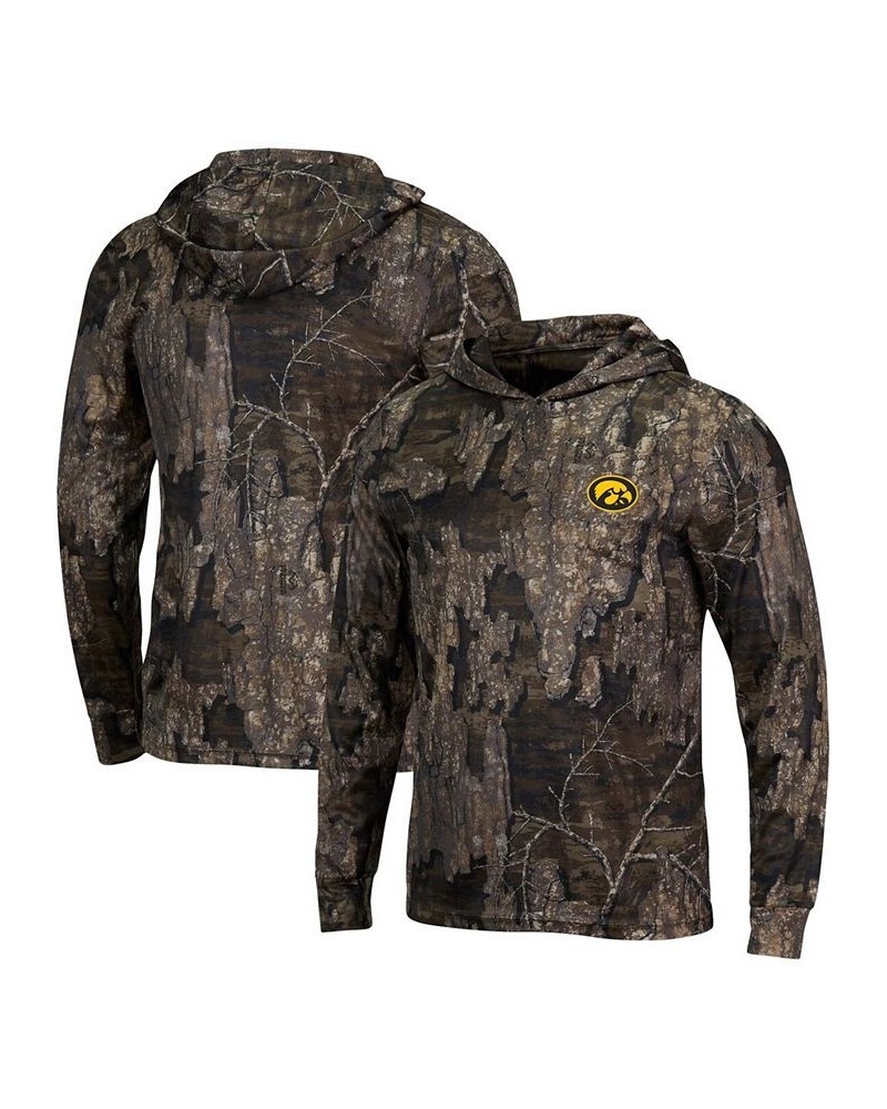 Men's Realtree Camo Iowa Hawkeyes Long Sleeve Hoodie T-shirt $26.00 T-Shirts