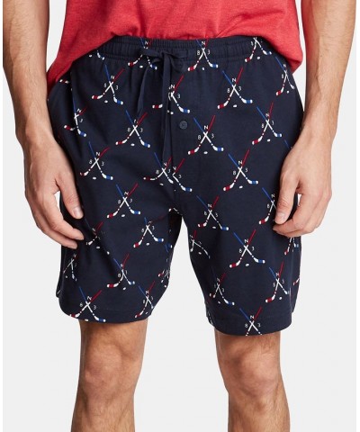 Men's Printed Cotton Pajama Shorts PD04 $14.10 Pajama