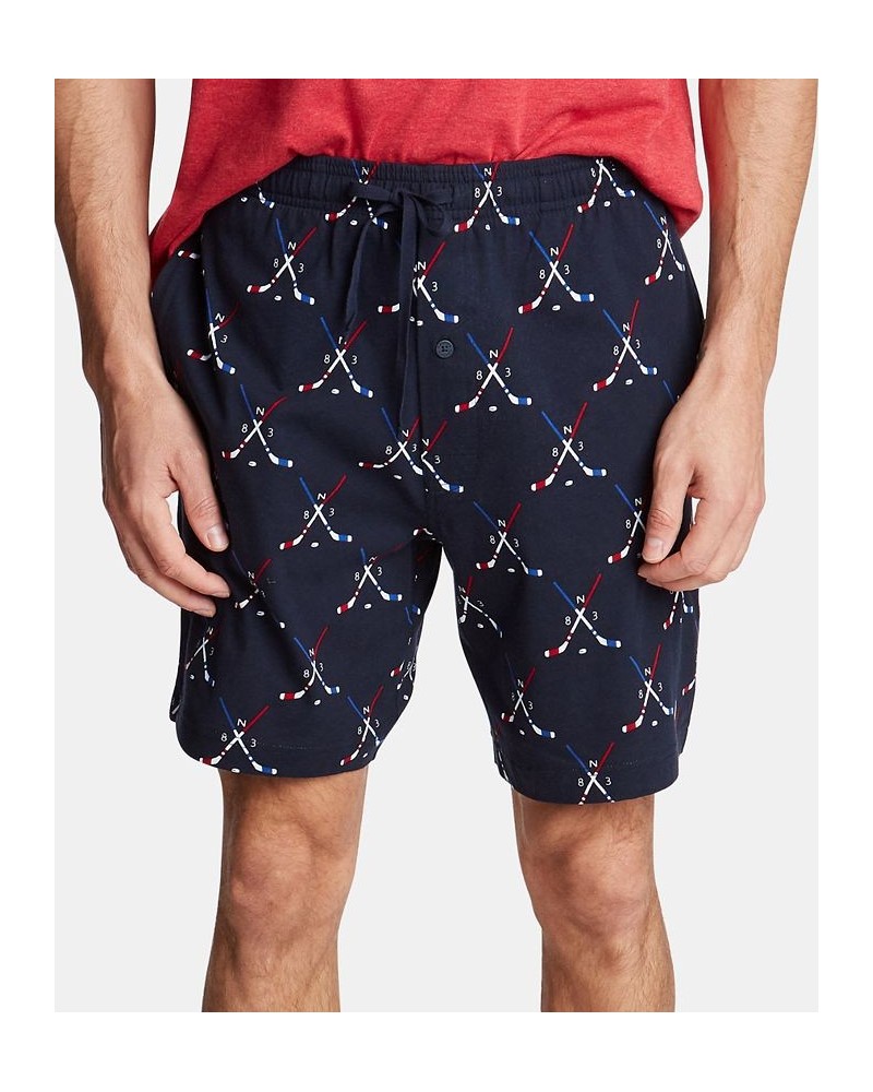 Men's Printed Cotton Pajama Shorts PD04 $14.10 Pajama