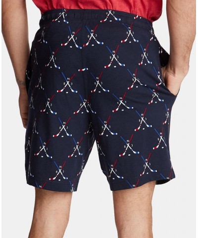 Men's Printed Cotton Pajama Shorts PD04 $14.10 Pajama