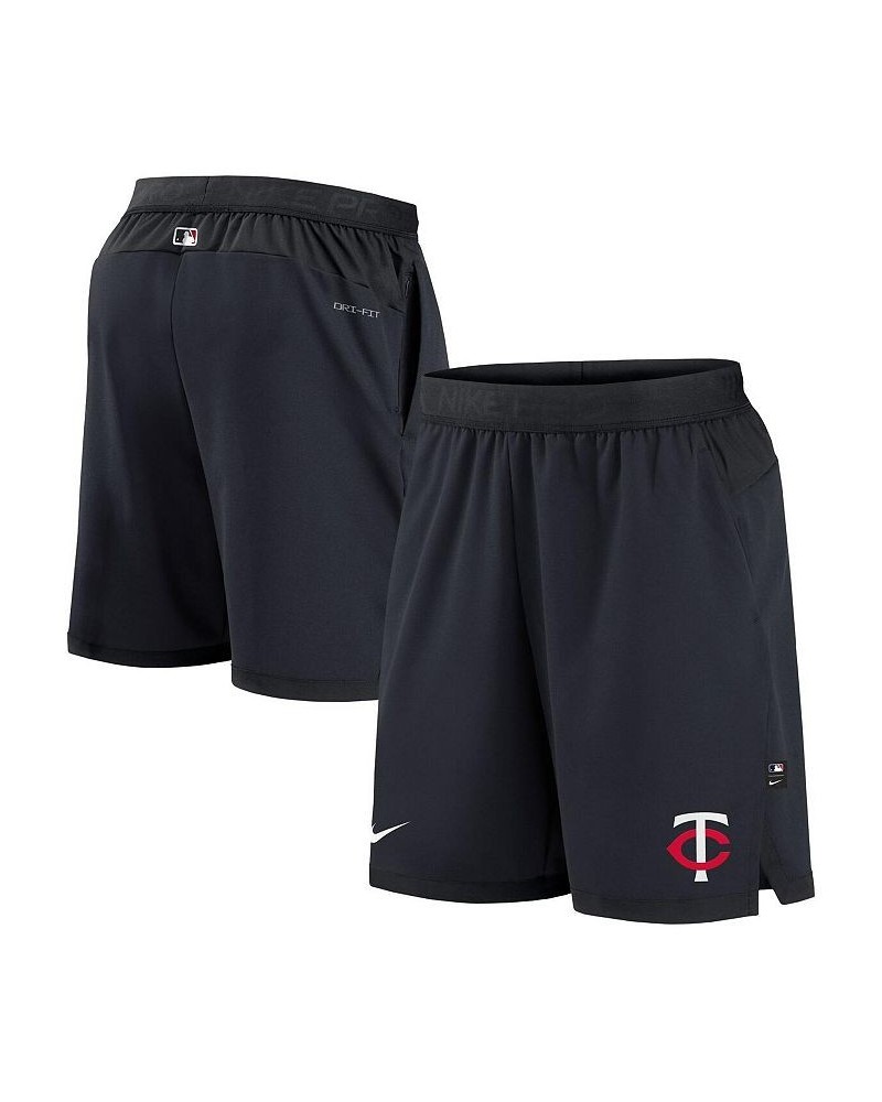 Men's Navy Minnesota Twins Authentic Collection Flex Vent Performance Shorts $30.80 Shorts